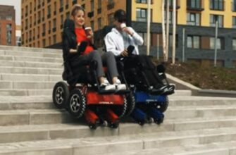 Merdiven Çıkan Akülü Tekerlekli Sandalye